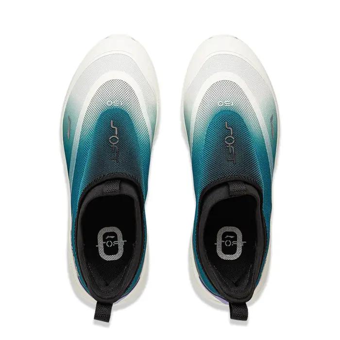 Li-ning hommes doux GO 2 chaussures de marche COMFOAM Slip-on doux talon épais doublure confortable