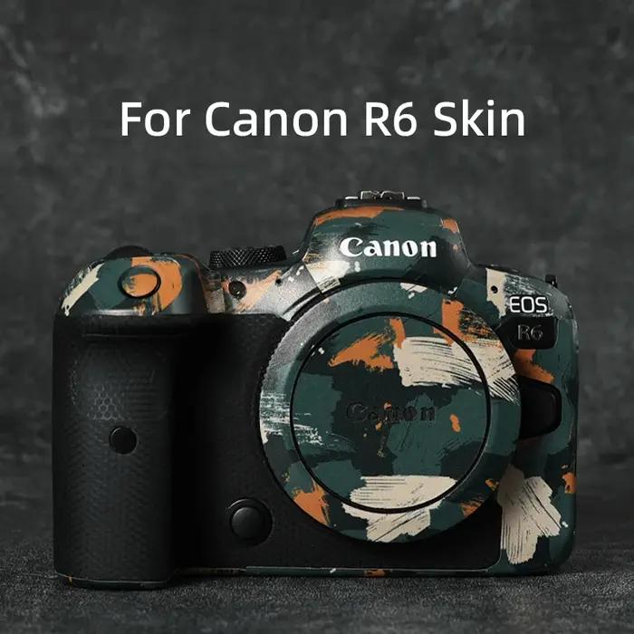 Round Skin-Film protecteur anti-rayures, autocollant pour appareil photo IL EOS R, R5, R6, RP, R7, R