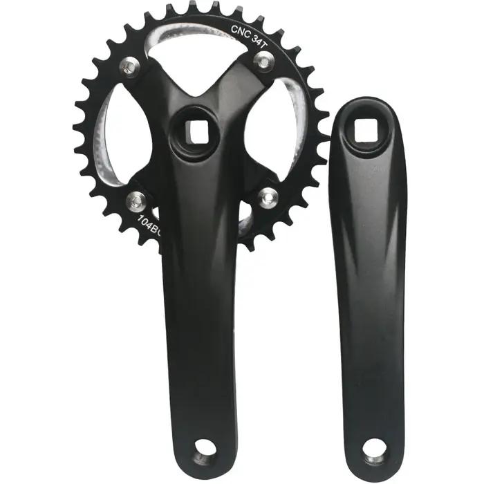 Manivelle VTT 170mm 104BCD 64BCD - Plateau 30T à 42T pour vélo 8 à 11 vitesses chaîne carré conique
