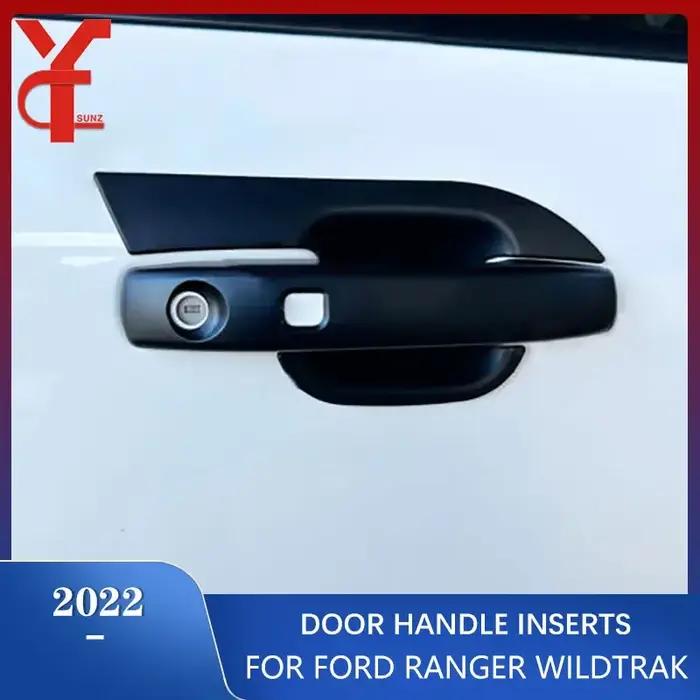 Couvercle de cuvette de poignée d'insertion de porte de voiture ABS, accessoires de cabine Double, p