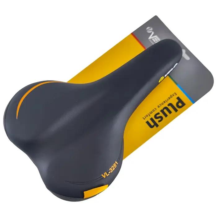 Conductrice O-Selle de vélo en cuir PU souple confortable VL-3251 pour vélo de route VTT longue balade coussin de trajet en ville pièces de cyclisme confortable et durable