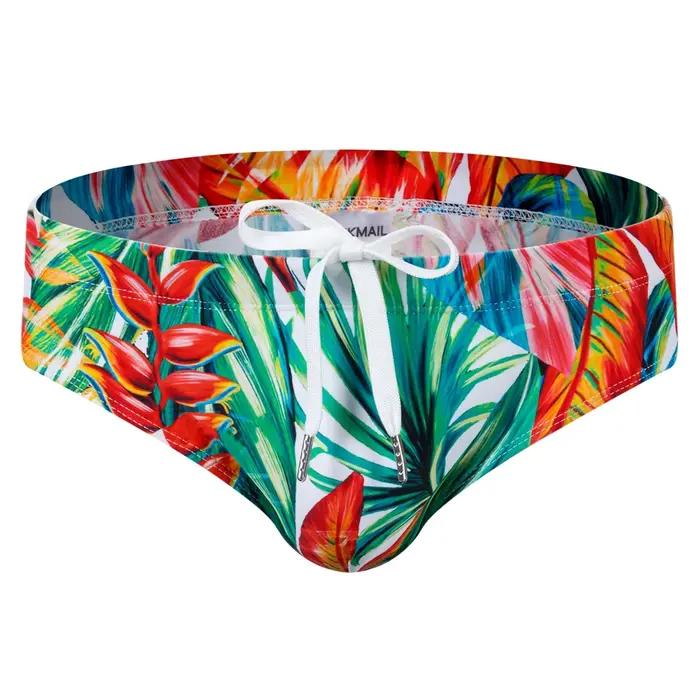 Jockmail marque maillots de bain pour hommes avec push-up multicolore troncs Boxer Sexy hommes respi