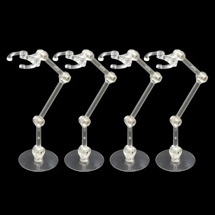 Support transparent pour figurine d'action, socle de piédestal pour SH Figuart, présentoir de modèle