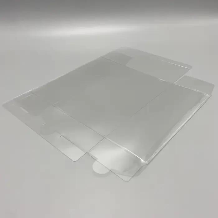Boîte transparente en plastique PET