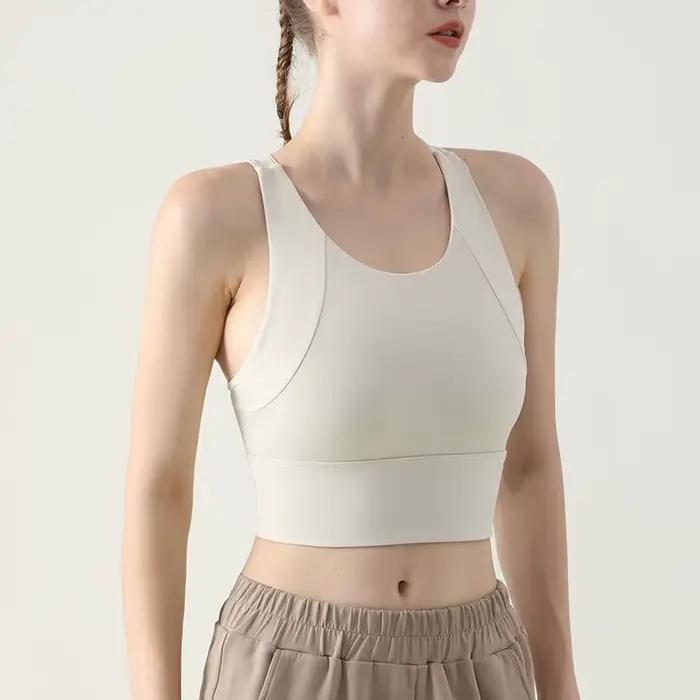Soutien-gorge sport femme push-up respirant - Yoga fitness - Bralette running confortable