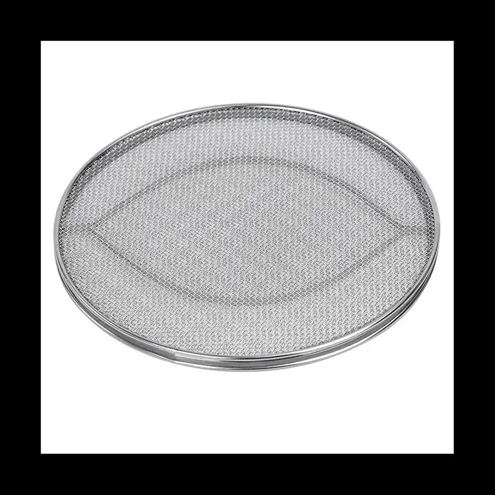 Bouclier anti-éclaboussures en acier inoxydable, accessoires de grille intérieure réutilisables 6 en