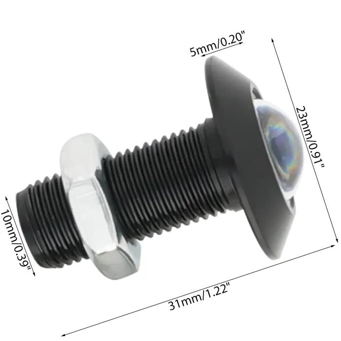 Eclairage de calandre LED Eagle Eye, antibrouillard blanc Hawkeye ultra fin, feu de plaque d'immatri