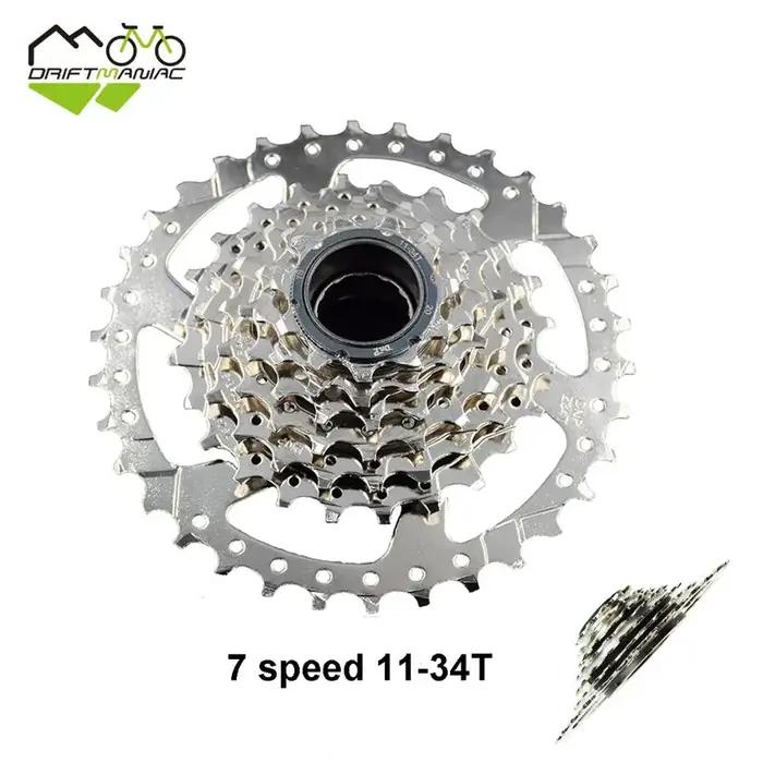 DRIFT MANIAC – roue libre à 7 vitesses, 11-34T 7 Spd, pignon pour vélo électrique