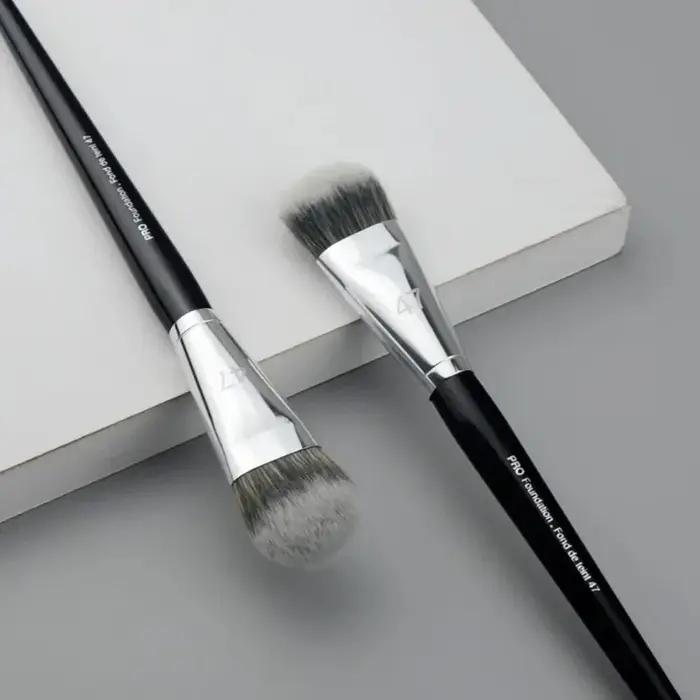 Brosse de fond de teint professionnelle, 47 têtes de balai, fond de teint liquide, pinceaux de répar