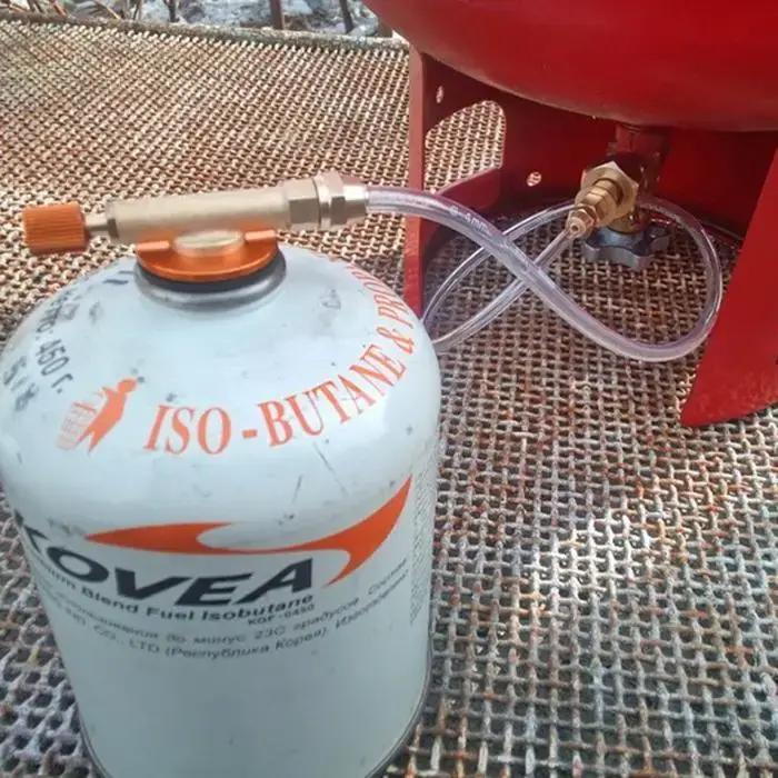 Adaptateur de recharge de Propane pour cuisinière à gaz de Camping en plein air, adaptateur de réser