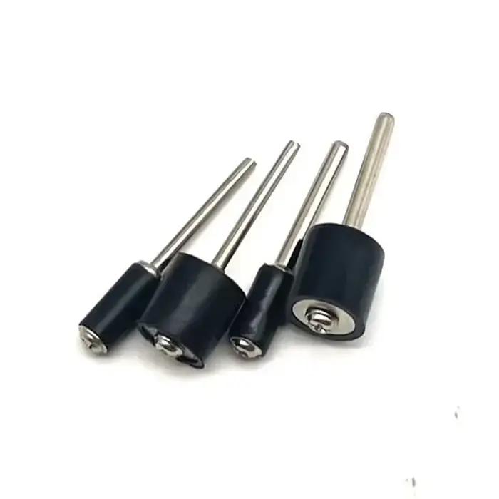 Mandrin en caoutchouc pour tambour, accessoires Dremel, tige à tige de 2.35mm 3.175mm pour ponceuse,