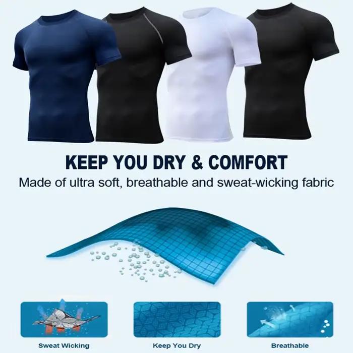 Spider graphique Compression chemises pour hommes gymnastique entraînement anti-éruption athlétique