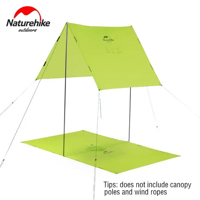 Naturehike – veste de pluie imperméable 3 en 1, imperméable multifonction 210T 20D, vêtements de plu