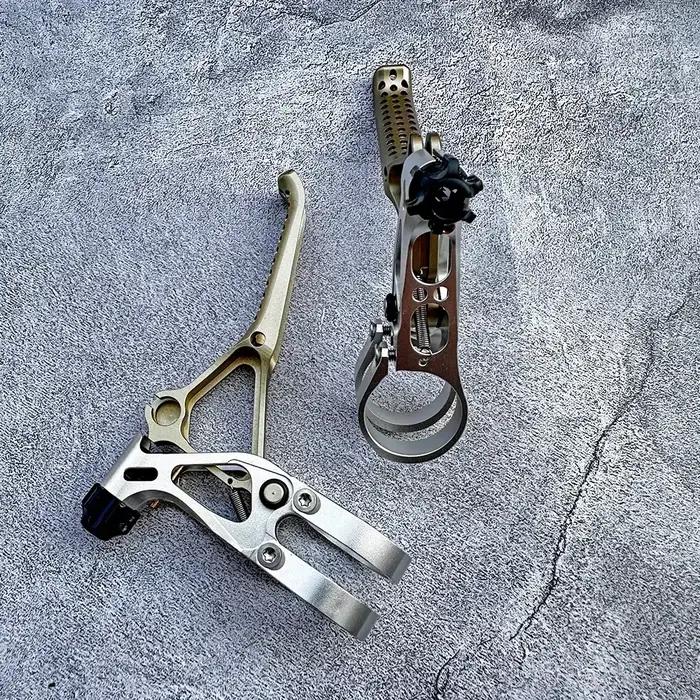 Levier de frein V-Brake UltraLevers 3 | Leviers de frein ultralégers pour vélo, guidon de 22.2mm,