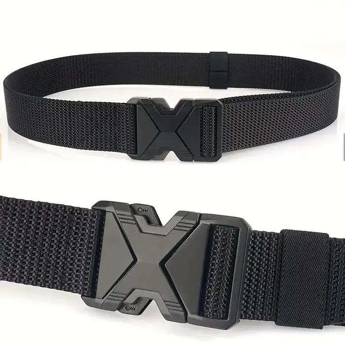 Ceinture de l'armée pour hommes, 2 pièces, chasse en plein air, tactique, alpinisme en plein air, mu