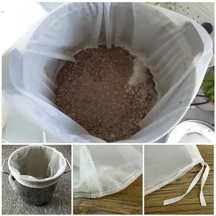 Sac filtrant pour brassage de bière à domicile, sac de brassage multi-tailles pour tous les grains,