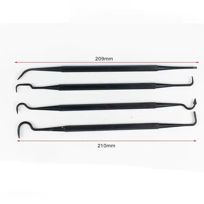 ALLSOME – ensemble de brosses métalliques d'acier à Double extrémité et de choix en Nylon, Kit unive