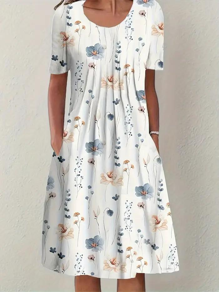 Grande taille mode femmes élégantes robe ample tenue décontractée femmes robe nouveau tempérament