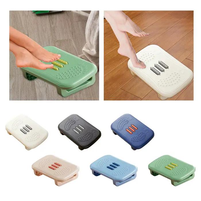 Repose-pieds sous le bureau repose-jambes avec rouleau Massage pied tabouret d'allaitement tabouret