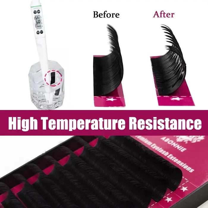 Extensions de cils individuels classiques Abonnie B/C/CC/D, cils volumineux et moelleux, toutes tail