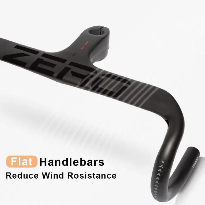 Guidon de vélo en carbone RXL SL 1-1/8 "barre de chute de route intégrée 400/420/440mm guidon de vél