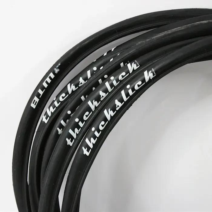 Pneu de vélo de route Freedom ThickSlick 23c ultraléger avec lames de course pour performances élevées et durabilité sur pistes de compétition et randonnées
