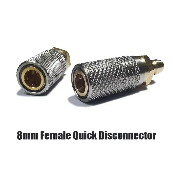 Air HPA Soft Rainbow Air Charging Quick Release Adapter Socket, 8mm Male Continents, Accessoires, 1,