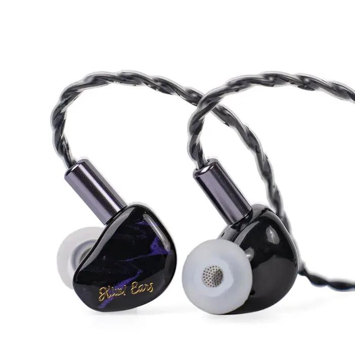 Linsoul Kiwi Ears Cadenza 10 mm Beryllium Dynamic Driver IEM Câble en cuivre tressé à 4 cœurs avec u
