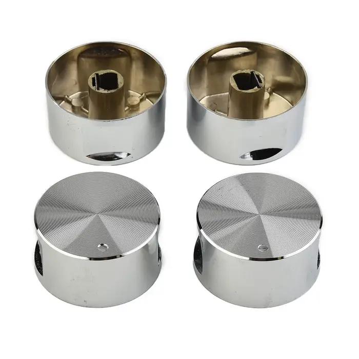 4 pièces interrupteurs rotatifs bouton rond cuisinière à gaz brûleur four pièces de cuisine poignées