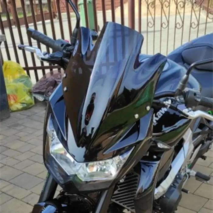 Pour Kawasaki Z750 pare-brise pare-brise Z750R 2007-2008-2009-2010-2011-2012 déflecteur de vent haut