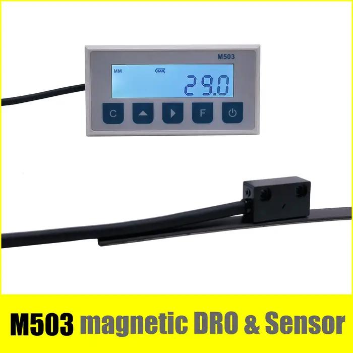 Balance magnétique M503, affichage DRO, système de mesure magnétique intégré, bande magnétique avec