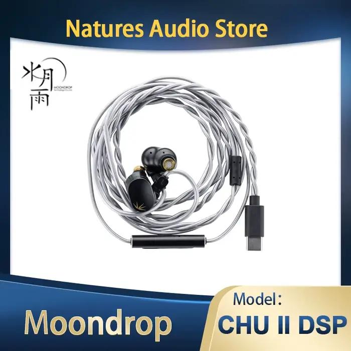 Moondstress- Écouteurs intra-auriculaires CHU DSP avec poignées, pilote dynamique, moniteur USB, éco