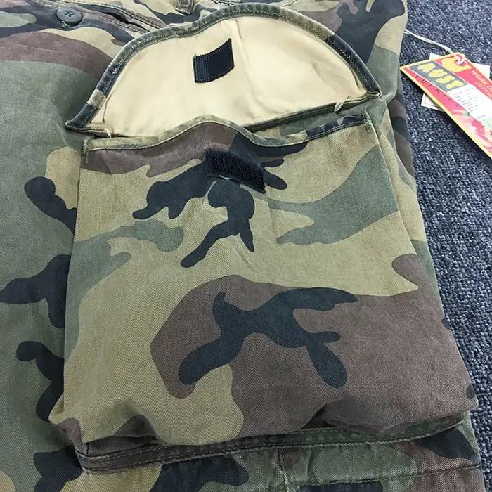 Short Cargo de style rétro américain pour hommes, nouveau short de Camouflage lourd, en pur coton la