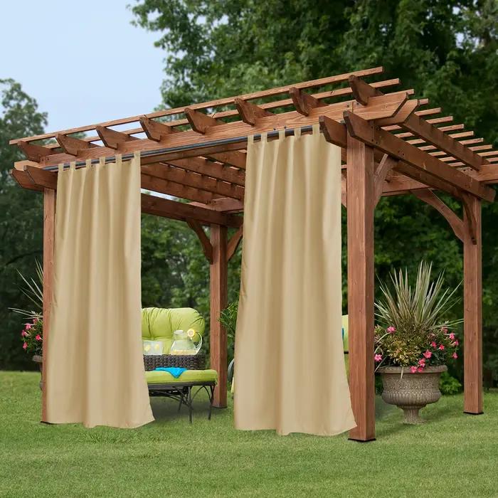 Rideau occultant thermique extérieur Beige Toys, 50 po W x 120 po. L