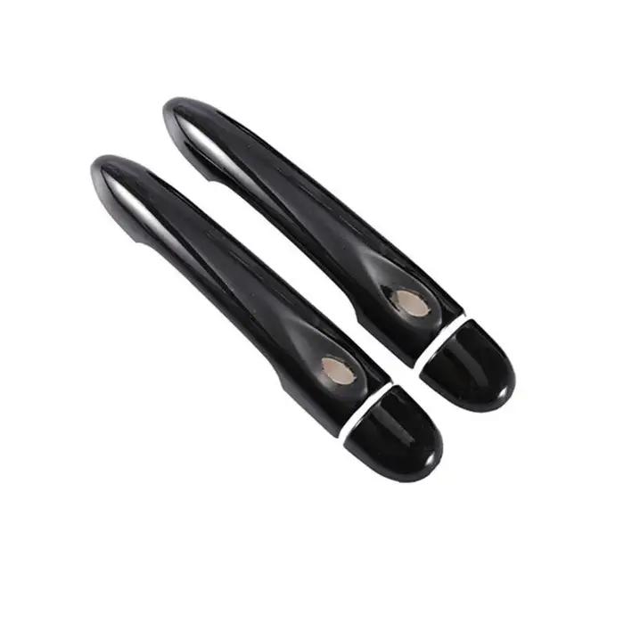Garniture de poignée de porte noire brillante, accessoires de style, pour Renault Megane 3 MK3 III 2