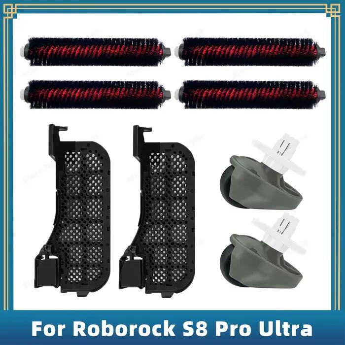 Compatible pour Roborock S8 Pro Ultra, accessoires de pièces, filtre de réservoir de nettoyage, bros