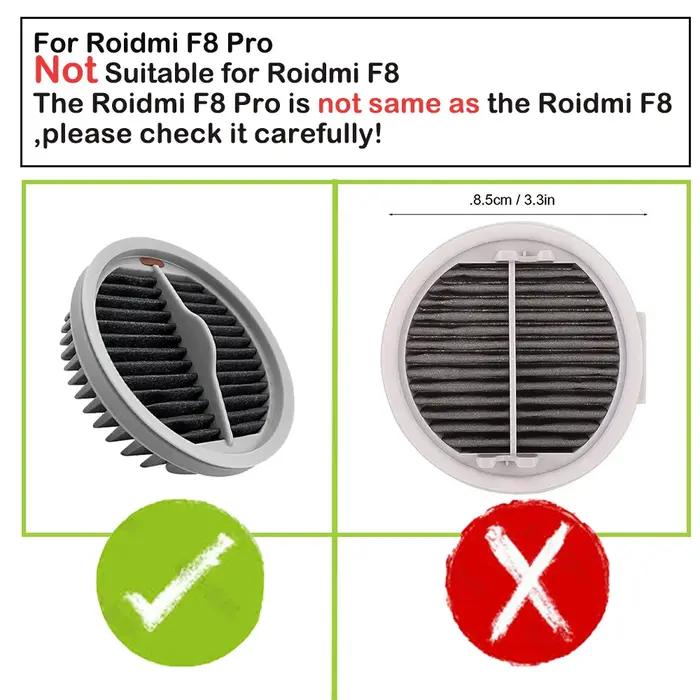 Compatible avec l’aspirateur sans fil Xiaomi Roidmi F8 Pro F8E F8S S1 Special S1E XCQ08RM Storm Pro