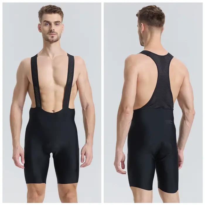 RION-Cuissard à bretelles de cyclisme pour homme, vêtements VTT, collants de vélo de descente, route