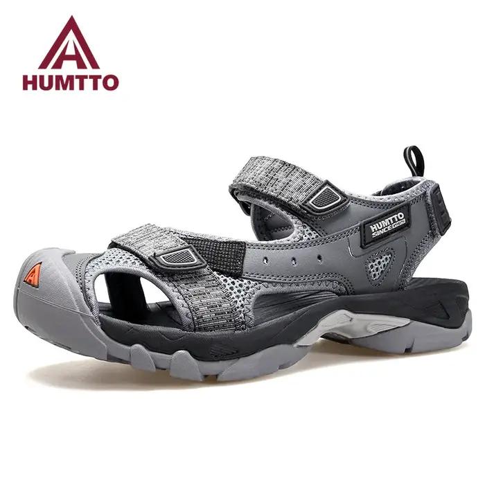 Sandales été respirantes hommes HUMTTO - Chaussures randonnée extérieur plage camping pêche