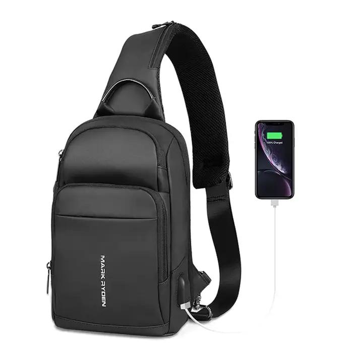 Mark Ryden sac de voyage antivol étanche hommes sac à bandoulière adapté 9.7 pouces Ipad mode sac à