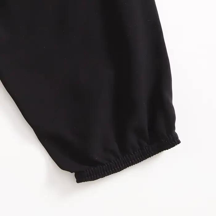 Pantalon ample confortable pour femmes - Sarouel été, plage, ceinture élastique décontracté