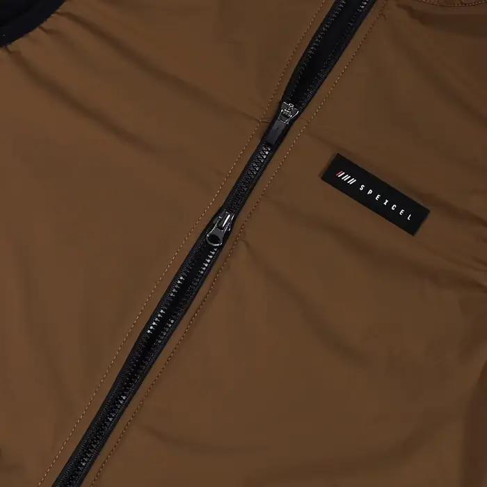 SPEXCEL – Gilet de cyclisme en molleton thermique, coupe-vent, 2 couches, avec 3 poches arrière, nou