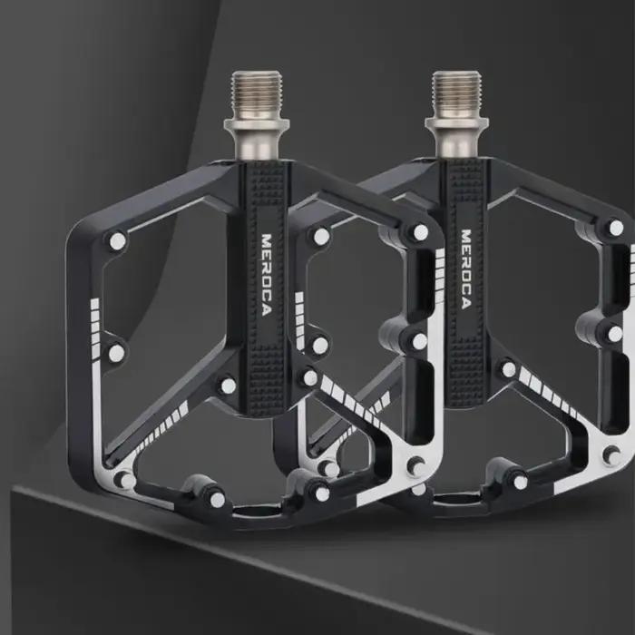 Pédales de vélo Scellé DU Roulement Antidérapant Pédale Montagne Vélo De Route En Alliage Plate-Form