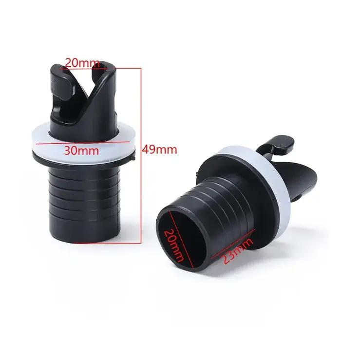 Connecteur de bateau gonflable pour Sports nautiques, bouchons de Valve d'air en Nylon PVC, adaptate
