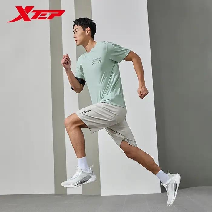 Xtep – pantalon tissé pour hommes, survêtement d'été à séchage rapide, entraînement sportif, bas d'e