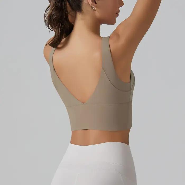 Été nouveau débardeur de Yoga Sexy Fitness sous-vêtements Yoga soutien-gorge de sport pour femmes so
