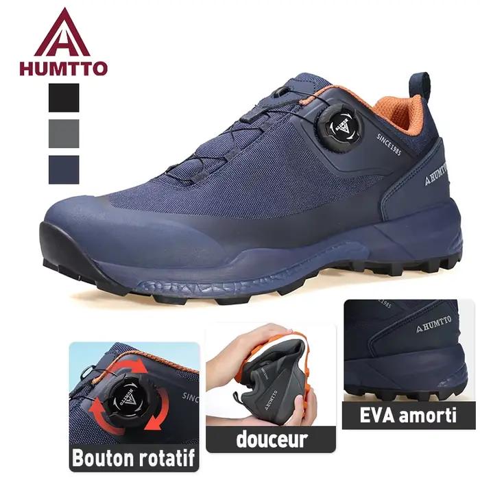 Baskets de sport homme Humtto imperméables chaussures de course respirantes luxe nouvelle collection styliste pour course et ville usage quotidien