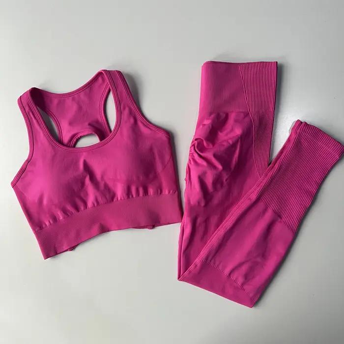 Soutien-gorge de sport antichoc, Leggings, Fitness professionnel, beauté du dos, séchage rapide, tai