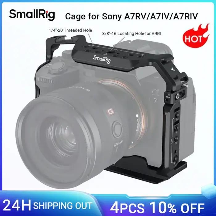 SmallRig A7m4 A7 IV Cage de caméra DSLR complète pour Sony Alpha a7iv A7 IV / Alpha 7S III Kit de Ca