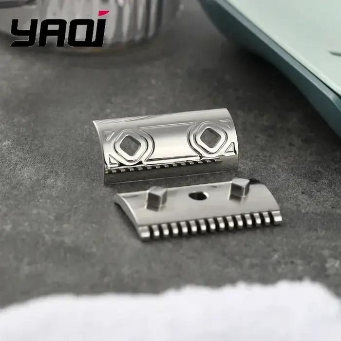 Rasoir de sécurité YAQI Harlequin 316 en acier inoxydable poli 2026 avec une espacement de lame de 0